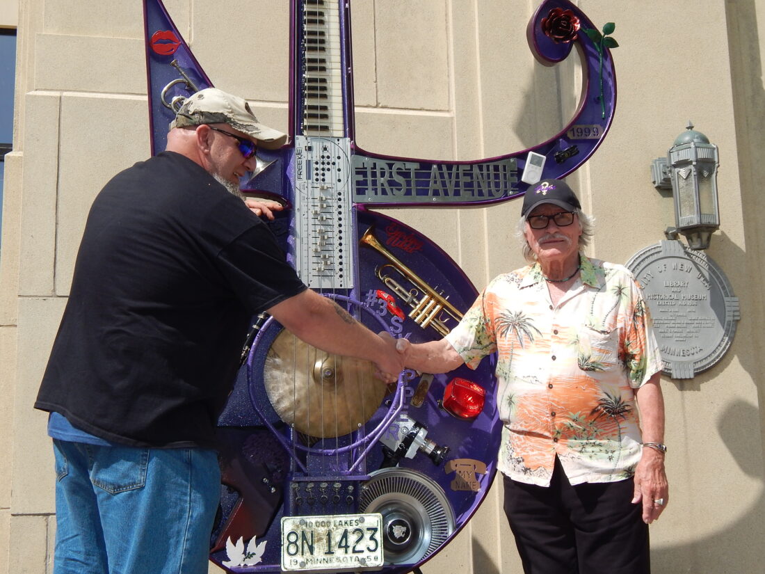 Prince’s guitar sculpture arrives News, Sports, Jobs The Journal